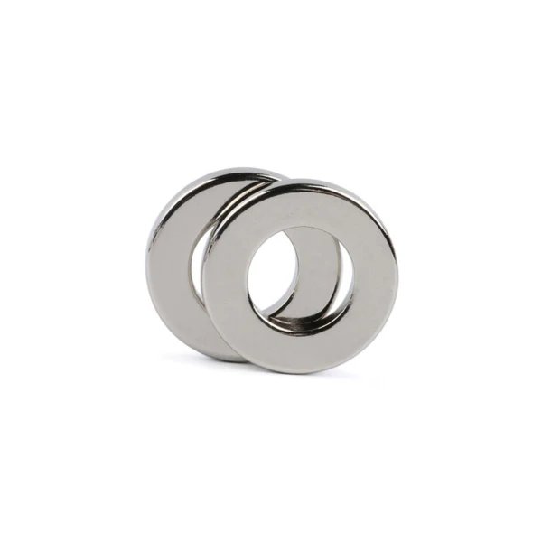 Nickel-coated sintered NdFeB ring magnets