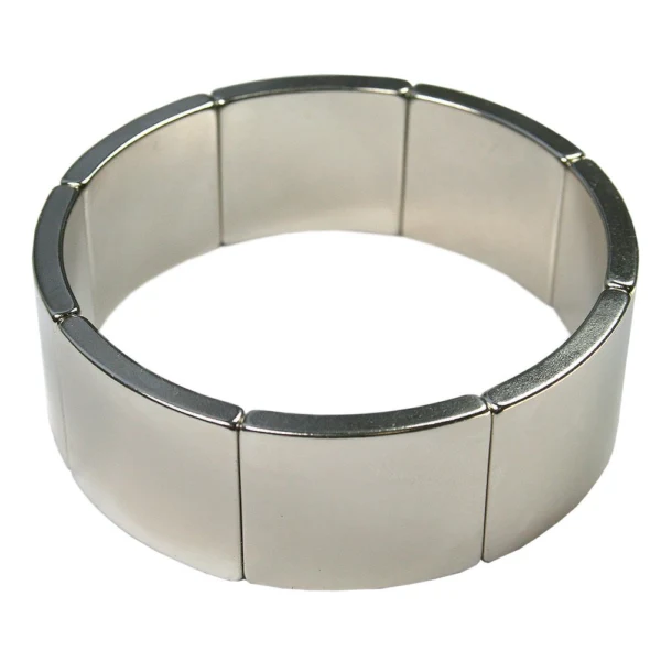 Matched sintered NdFeB magnet segments