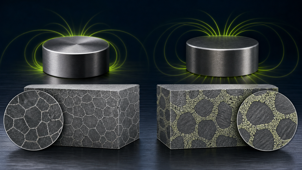 High-Cerium Magnets vs. Conventional NdFeB: What Changes? high cerium vs ndfeb magnets.png