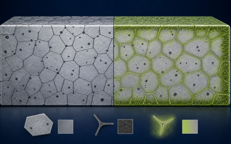 How Grain Boundary Diffusion Improves NdFeB Magnets